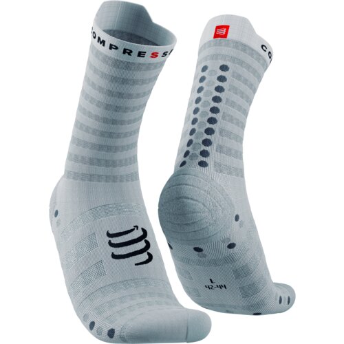 Čarape Compressport PRS V4.0 Ultralight Run High White/Alloy - T4 Cijene