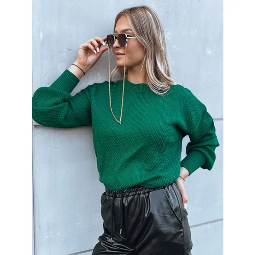 DStreet EMERALD Green Oversize Womens Sweater