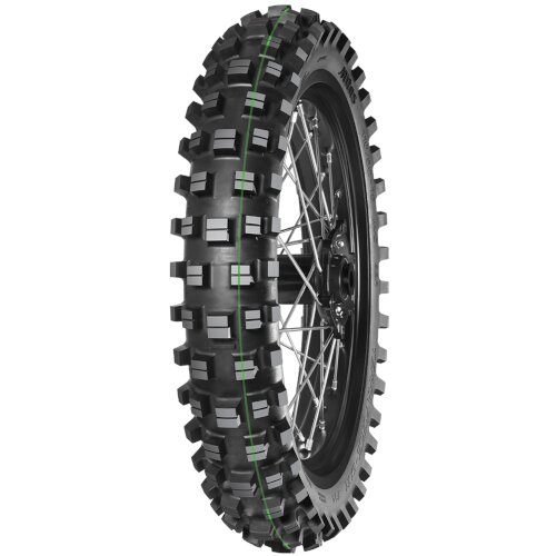 Mitas moto gume 120/90-18 65R TerraForce - EX XT Super Light R TT / zelena črta - Skladišče 7 (Dostava 1 delovni dan) Cene