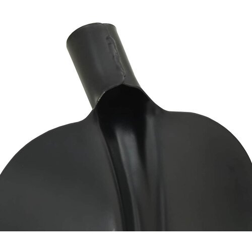  Glava lopate Crna 34,5 x 24 cm Čelik s prahom premazan Slike