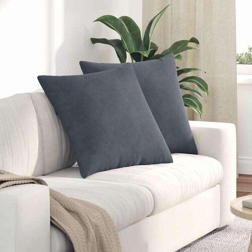  Jastučići za sofu 2 pcs Tamno siva 60 x 60 cm Kordura tekstil Cijene