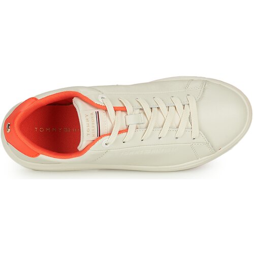Tommy Hilfiger Nizke superge LOWCUT LEATHER CUPSOLE Bela Slike