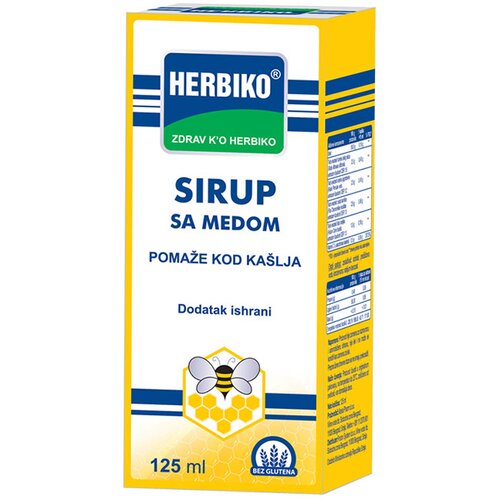herbiko® sirup sa medom 125 ml Slike