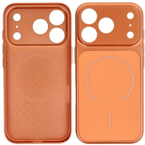 IPhone17 Pro Max MagSafe kompatibilna maskica - narančasta Slike