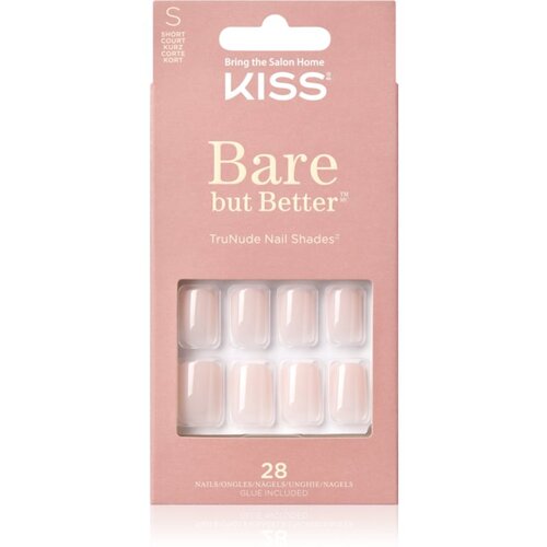 Kiss Bare But Better Short umetni nohti 28 kos Cene