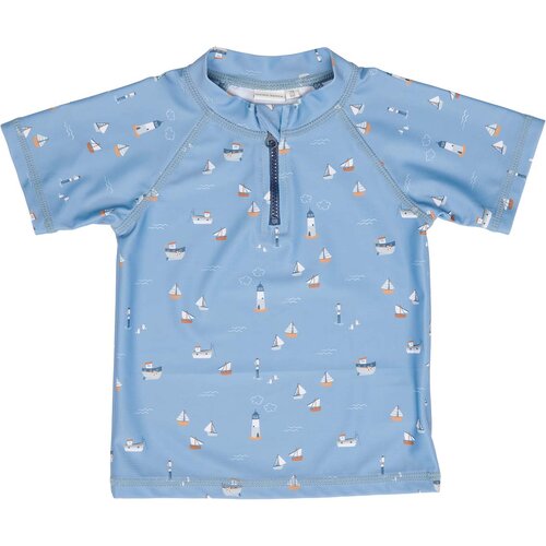 Little dutch otroška kopalna majica z uv zaščito sailors bay dark blue Cene