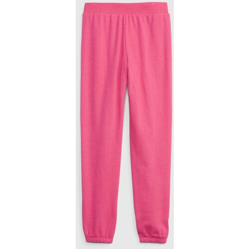 GAP Pink girls' sweatpants jogger logo french terry Cene