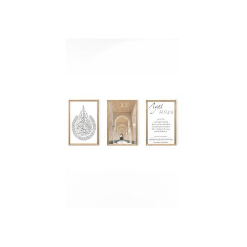 WALLXPERT set 3 dekorativne slike Artsycllct5 Cene