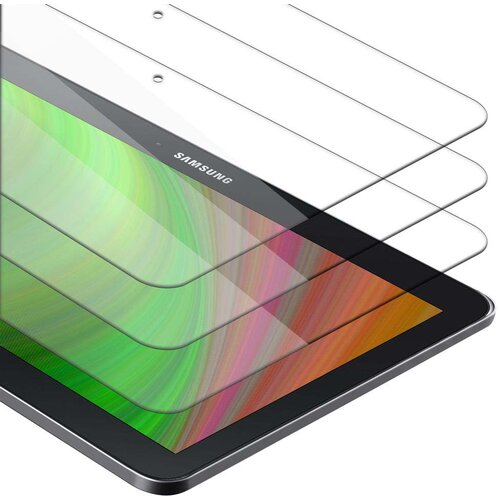 Cadorabo 3x Oklepna folija, združljiv z Samsung Galaxy Tab 4 (10.1 Zoll) v visoka prosojnost - 3-pack Kaljeno steklo za zaščito zaslona s trdoto 9H in združljivostjo s 3D dotikom, (20548883) Cene