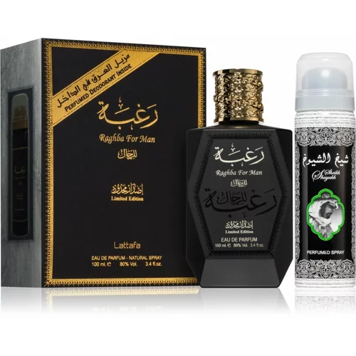 Lattafa Raghba For Man parfumska voda za moške 100 ml