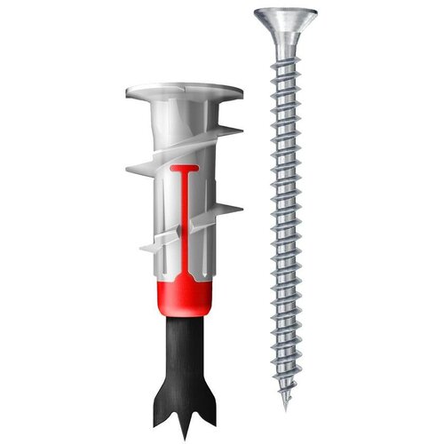 Fischer Plastična tipla za gips DuoBlade S DIY s vijkom 20/1 Slike