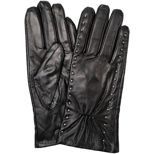 Semiline Woman's Women's Leather Gloves P8285