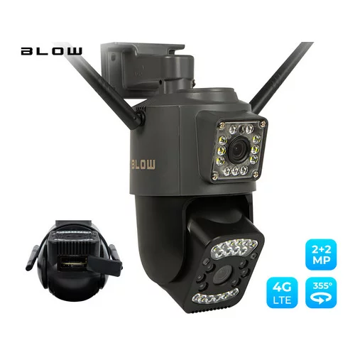 Blow H-342 IP kamera, črna
