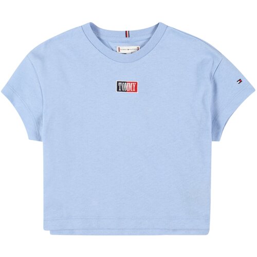 Tommy Hilfiger Majica mornarska / svetlo modra / rdeča / bela Slike