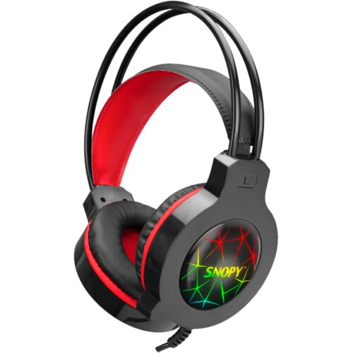  Slu&scaron;alice sa mikrofonom gaming Snopy SN-GX7 CRAZY Black USB Led Microphone Headset, 31380 Cijene