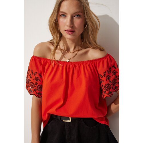 Happiness İstanbul Blouse - Red Slike
