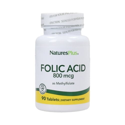 Nature&amp;#039;s Plus Folna kiselina 800mcg Slike