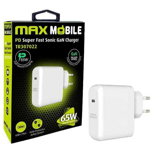 Max Mobile punjač za telefon TR-307002 GaN 65 W Cene