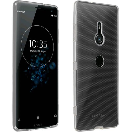 AVIZAR Popolna 360&deg; za&scaron;cita: Transparent soft shell Film iz kaljenega stekla s crnimi konturami str. Sony Xperia XZ3, (20599919) Cene