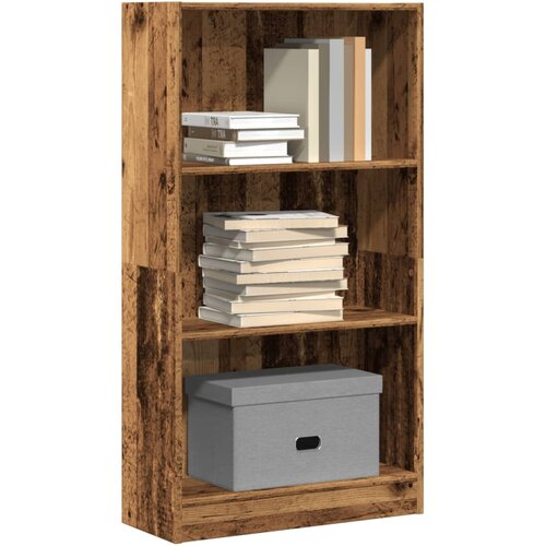  Regal za knjige boja starog drva 60x24x109 cm konstruirano drvo Cene