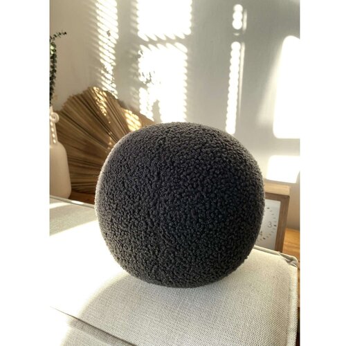 Mioli Decor Ukrasni jastuk od boucle tkanine &amp;oslash; 25 cm Top &amp;ndash; Slike