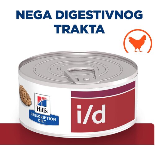 Hill’s prescription Diet Cat I/D Konzerva 156g Cene