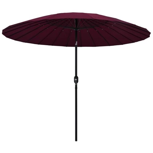  Zunanji senčnik z aluminijastim drogom 270 cm bordo rdeč Cene