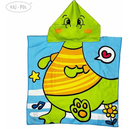Raj-Pol Unisex's Towel Beach Poncho Dinosaur Slike