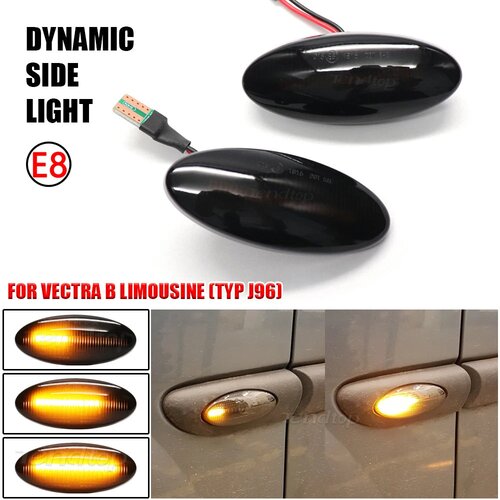  LED Dinamički migavci za Opel Vectra B, Zatamnjeni Cene