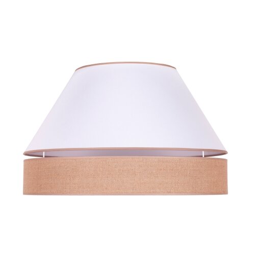  duolla - plafonska lampa avignon 3xE27/15W/230V &amp;oslash; 60 cm bela/smeđa Slike