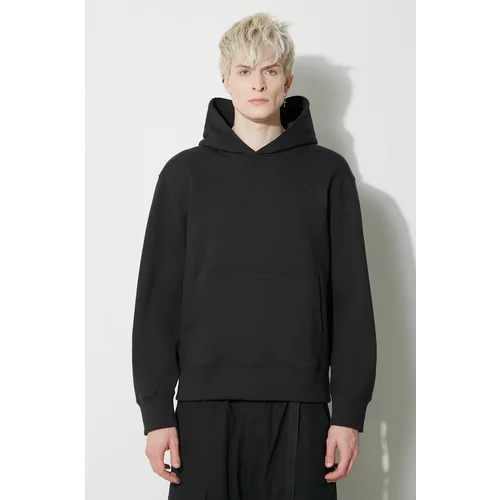 Adidas Bombažen pulover Contempo French Terry Hoodie moški, črna barva, s kapuco, HK2937