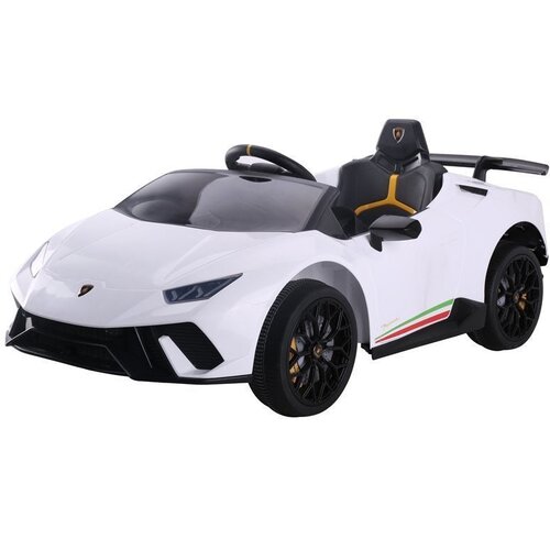  Licencirani auto na akumulator Lamborghini Huracan 4x4 - bijeli Slike