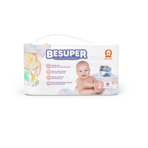 BeSuper_Premium Pelene 2 (S, 3-8 kg) 36/1 Slike