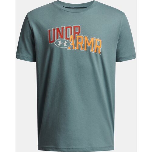 Under Armour Boys&amp;#039; T-shirt UA OVERLAY WM SS-GRN - Boys Slike