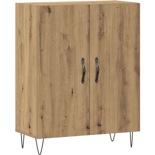 VidaXL Komoda Artisan hrast 69,5x34x90 cm izrađeno drvo Slike