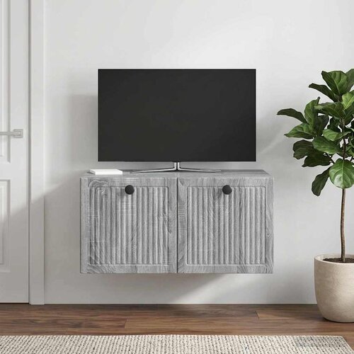 TV ormar za zid Siva sonoma 59,5 x 41 x 30 cm Konstruirano drvo Cene