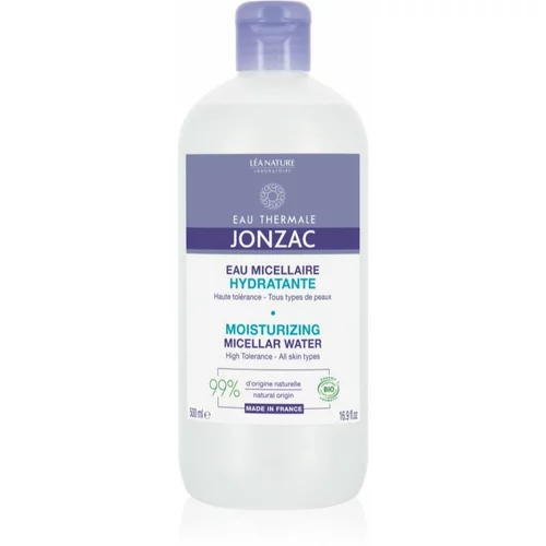 Jonzac Rehydrate micelarna voda za čišćenje i skidanje make-upa s hidratantnim učinkom za osjetljivu kožu lica 500 ml