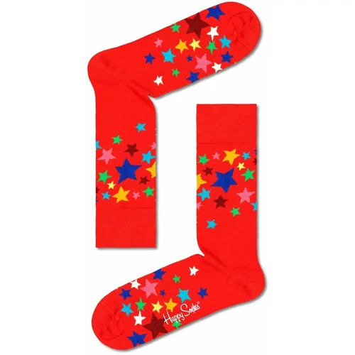 Happy Socks Čarape Stars Sock boja: crvena