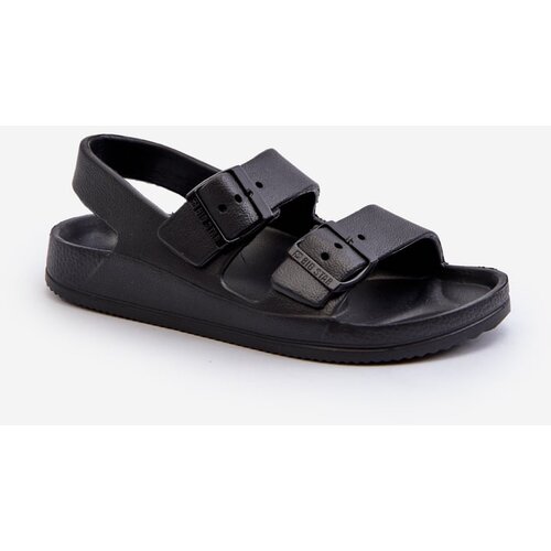 Big Star Children&amp;#039;s lightweight sandals with buckles BIG STAR Black Slike