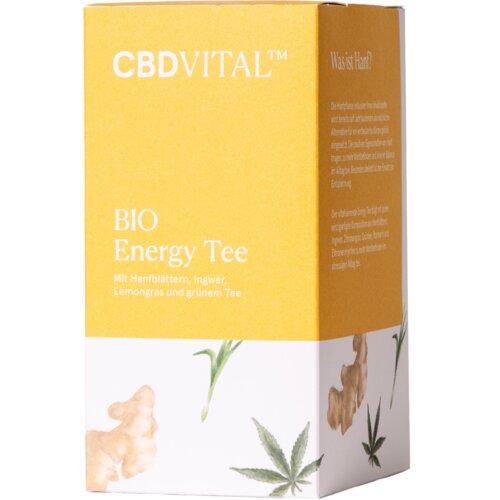 CBD VITAL BIO Energy čaj - 20 vreć. Slike