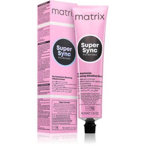 Matrix Super Sync Pre-Bonded poltrajna barva za lase odtenek 8WN Warm Neutral Light Blonde 90 ml Cene