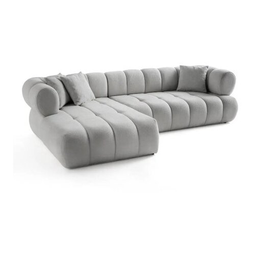 Atelier Del Sofa ugaona garnitura petra left grey Slike