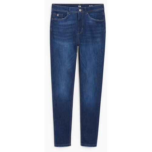 CA ženske teksas farmerke Skinny - high waist, Teget Slike