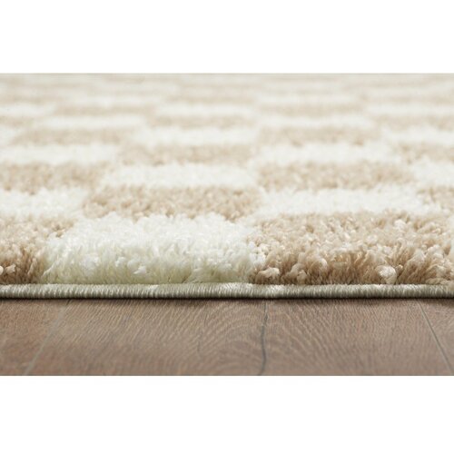 ESTE Bež/kremno bela preproga 80x150 cm Grida &amp;ndash; Slike