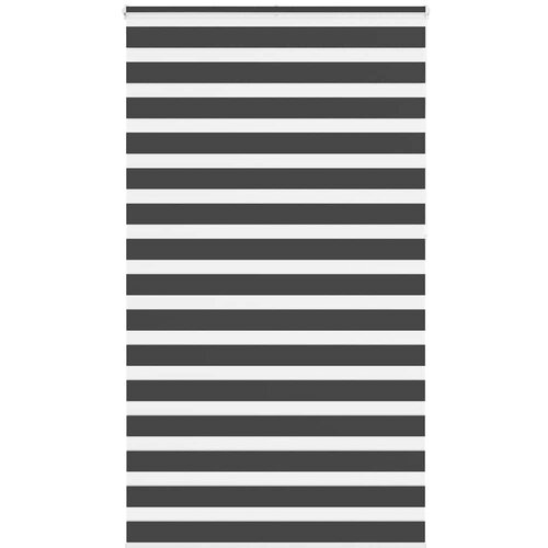vidaXL idaXL Zebra senčilo črna 120x230 cm tkanina širina 115,9 cm poliester Cene