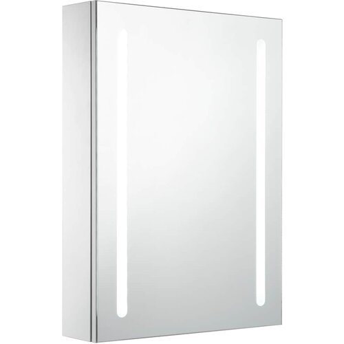 Maison Chic LED Kopalniška omarica - Kopalniški kabinet z ogledalom 50x13x70 cm, (21794523) Cene