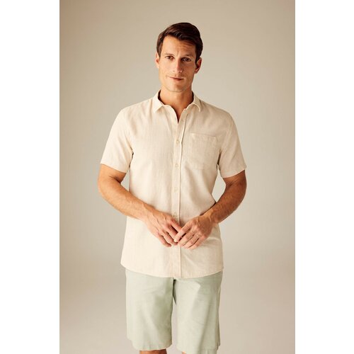 Defacto Regular Fit Polo Collar Short Sleeve Shirt Slike