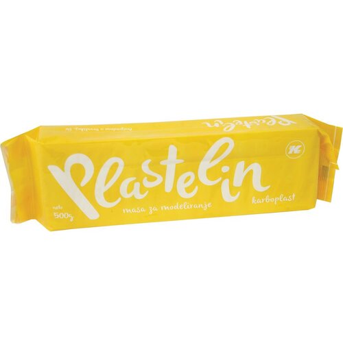 Karbon Plastelin rumen, 500 g Cene