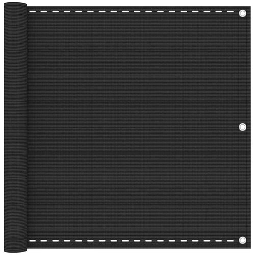Balkonski zastor antracit 90 x 500 cm HDPE Cijene