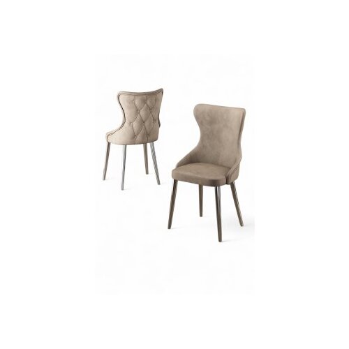 Hanah home Alpa set stolica, 85x59x146 cm, 6 dijelova, Smeđa Cene